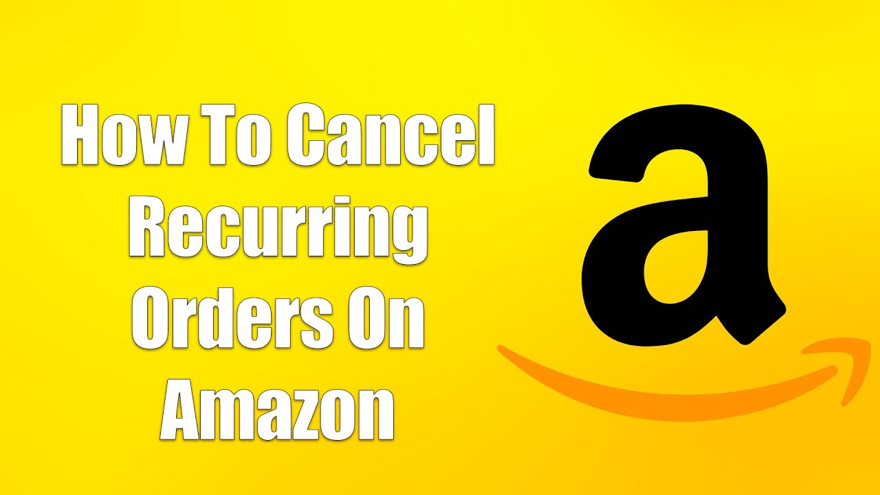 Как отменить повторяющиеся заказы на Amazon