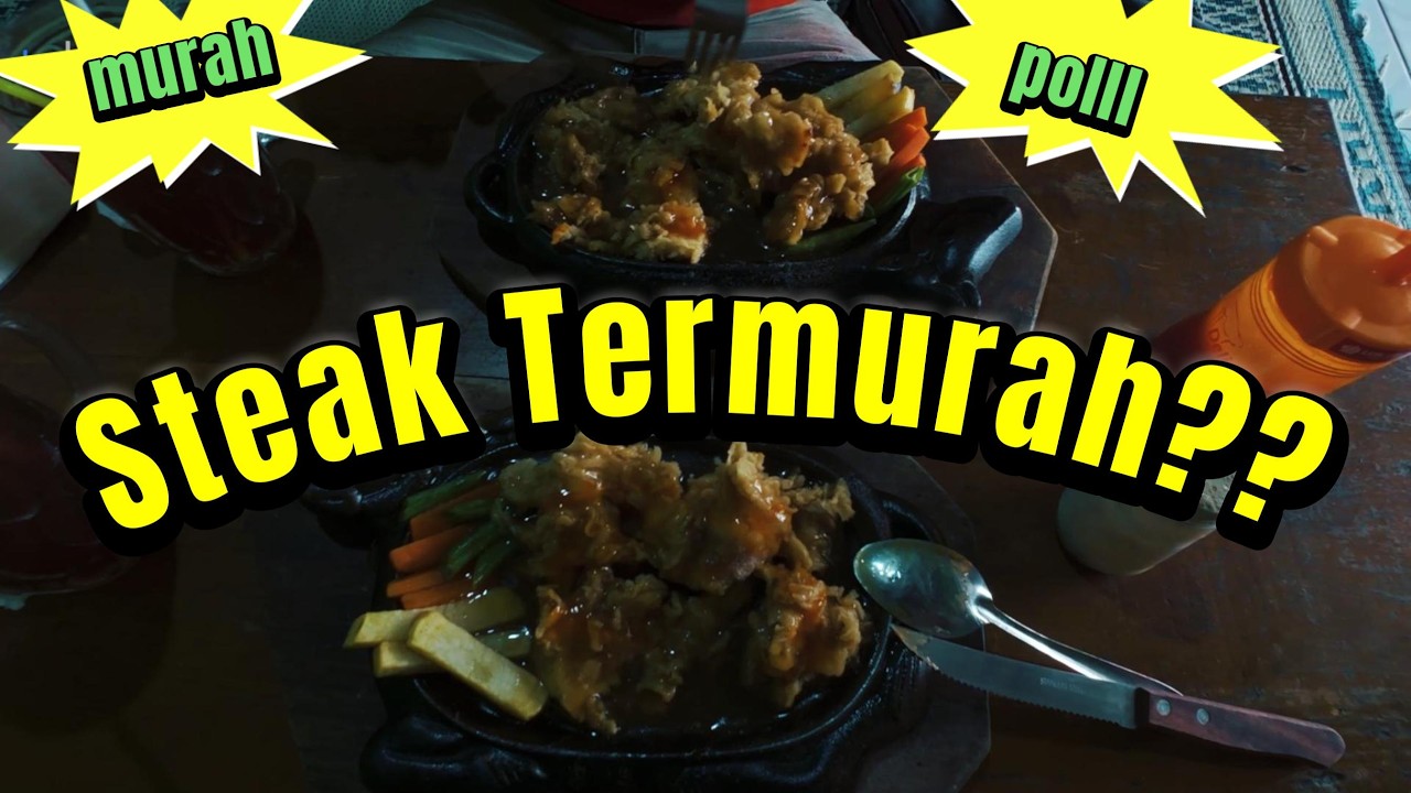 steak murah porsi jumbo  rasa enak di wonogiri?? kedai mikaira salahsatunya..