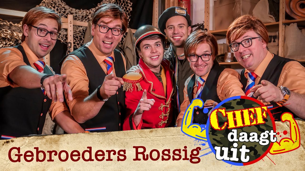 Tekenchallenge met de Gebroeders Rossig | Chef daagt uit! #1 | Carnaval 2020