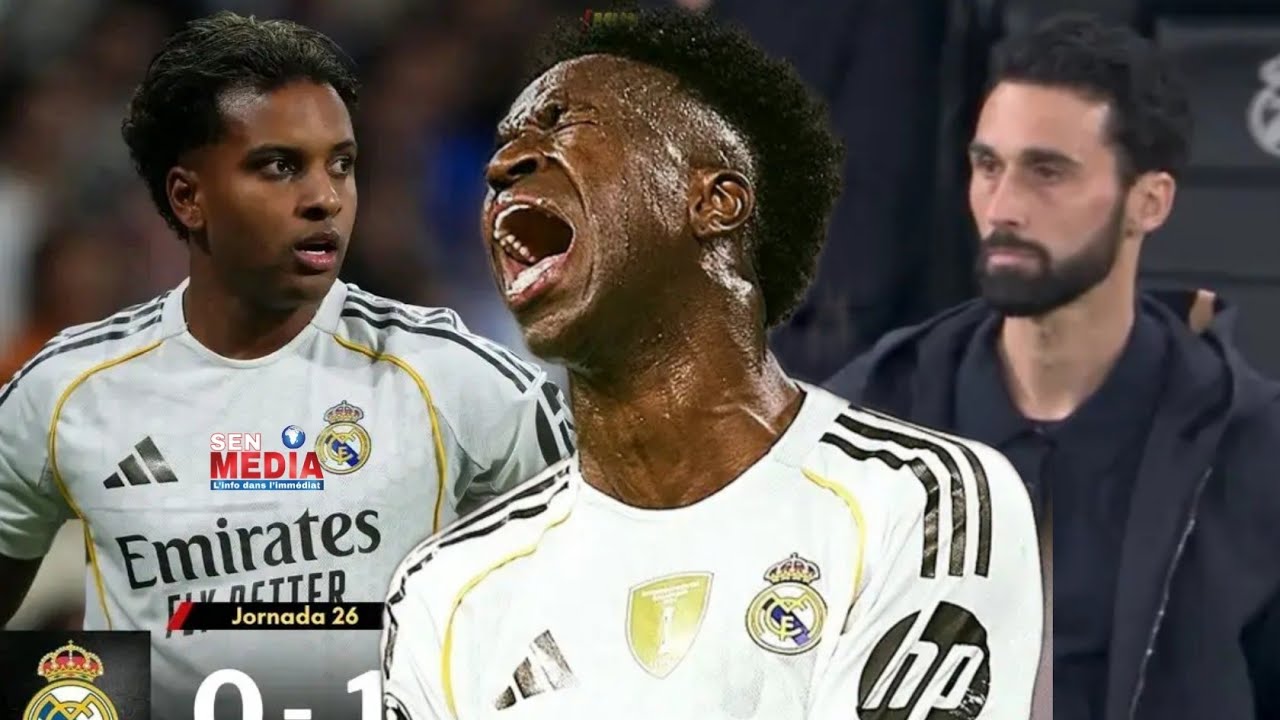 😱🚨 Sensationnel: Real Madrid battu à domicile par Getafe 