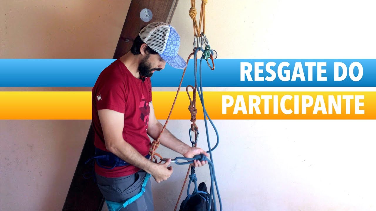 Autorresgate | Transição de seg de cima para rapel em contrapeso