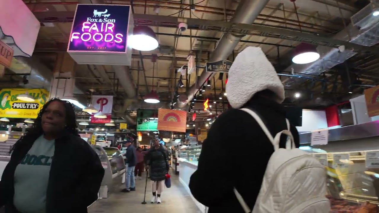 4K Reading Terminal Market walking Subscribe for more #walkingvideo