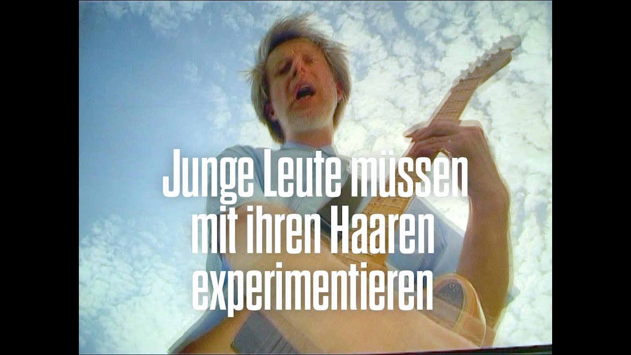 UWE &ndash; Junge Leute m&uuml;ssen mit ihren Haaren experimentieren &ndash; (LYRIC VIDEO)