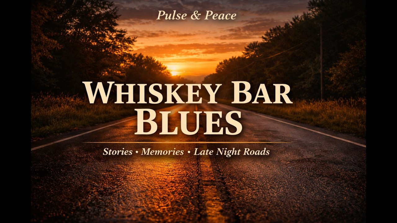 Whiskey Bar Blues 🍂 Stories, Memories & Late Night Roads (1 Hour Nostalgic Blues Mix)