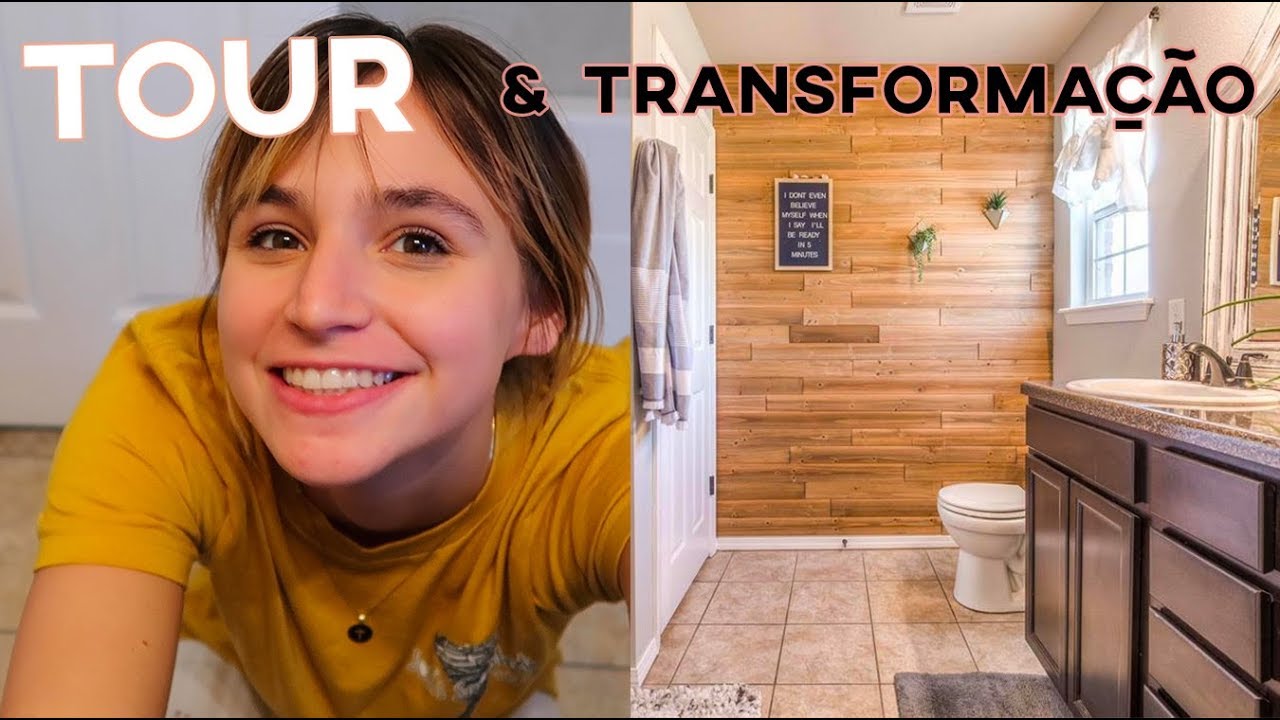 Transformação do Banheiro & PRIMEIRO TOUR | VLOG ORGANIZAÇÃO