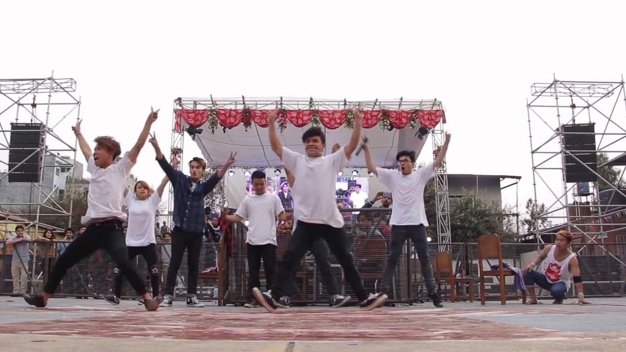Cartoonz Crew performing  live at KEC college - With you choreography and freestyle 💕