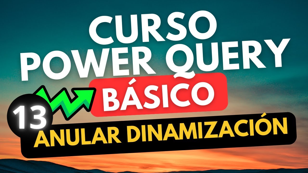 ✅ ANULAR DINAMIZACIÓN DE COLUMNAS en #powerquery