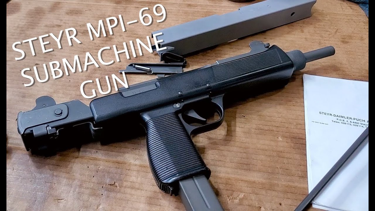 Пистолет-пулемет Steyr MPi69 REDO