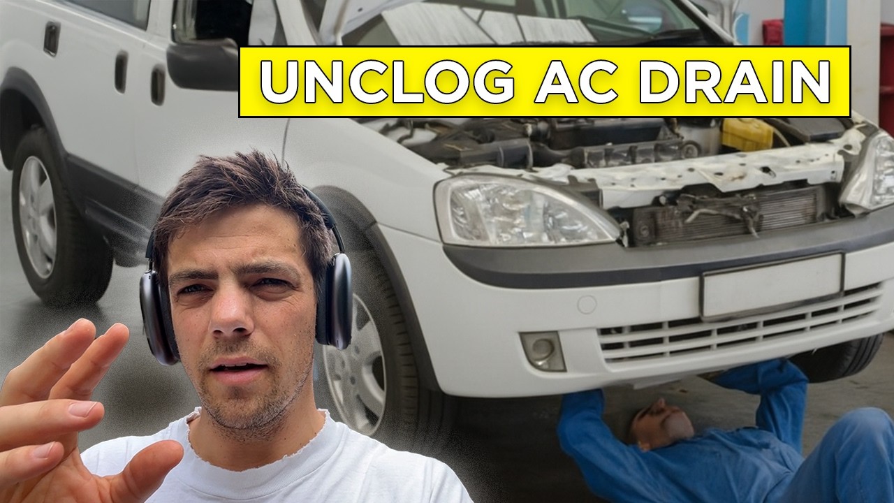 Toyota Tacoma AC Drain Tube Fix in 1 Minute (Easy DIY Repair!)