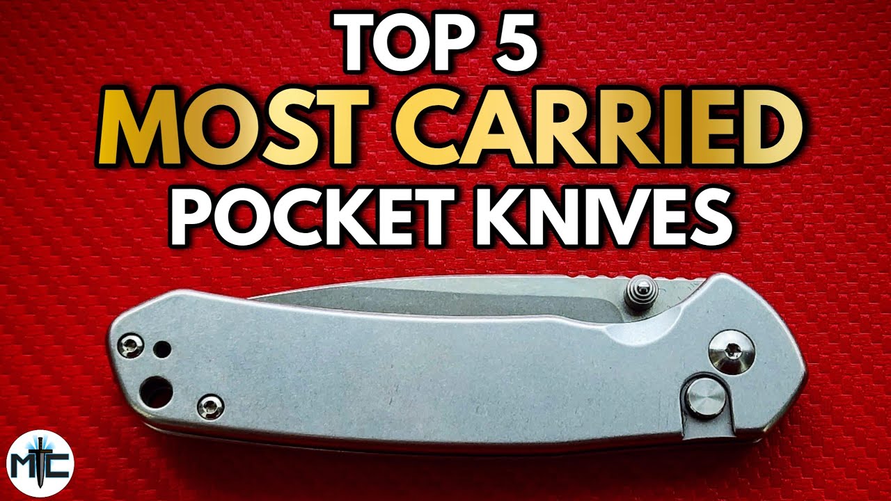 Top 5 MOST CARRIED Pocket Knives - December 2022