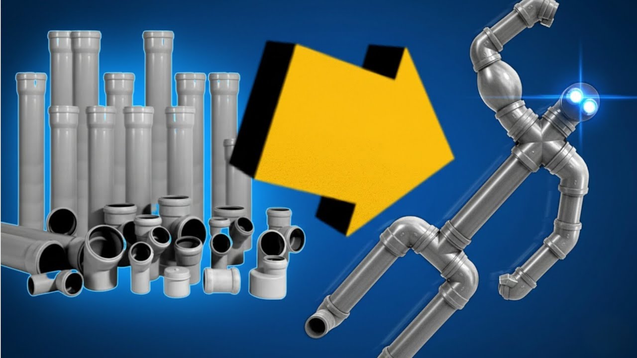 Advice from a very old plumber with a lot of experience. What can be done with PVC pipes.