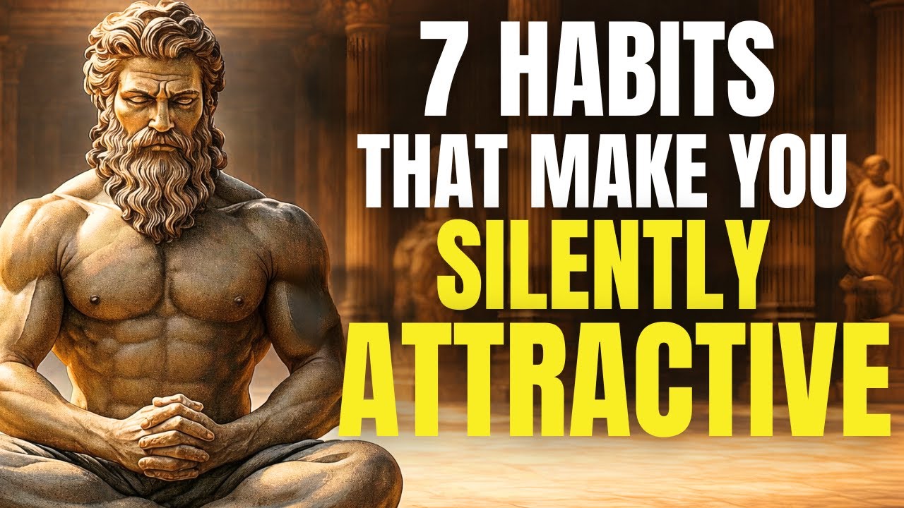 HOW To Be SILENTLY Attractive – 7 Socially Attractive HABITS | STOICISM