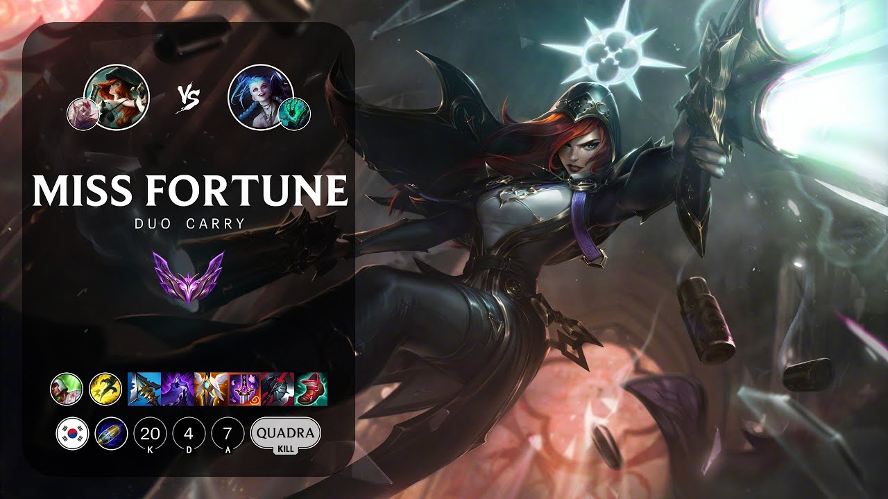 Miss Fortune ADC vs Jinx - KR Master Patch 13.20