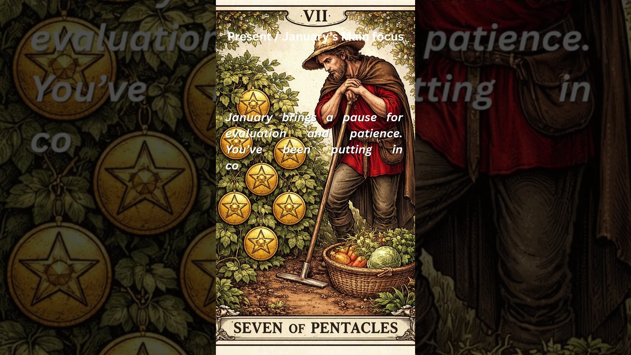 Taurus Tarot Reading — January 2026 # 3-Card Spread: Beginning • Present • Outcome