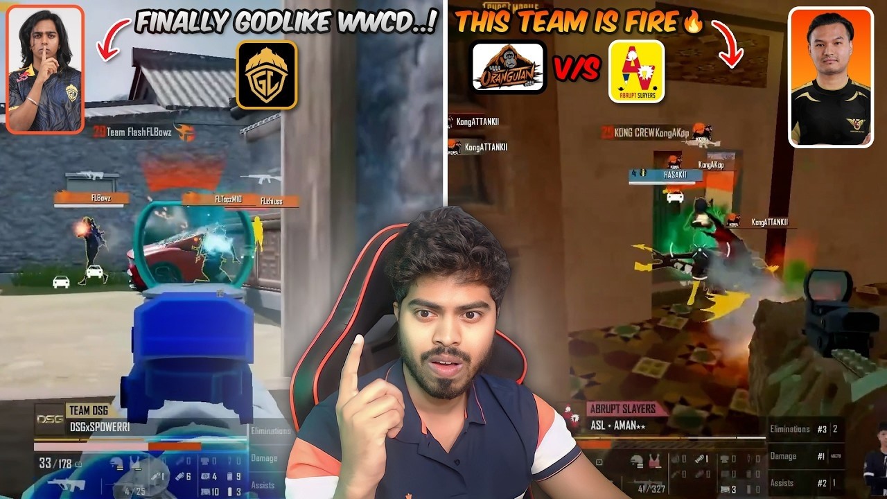 🇮🇳 GODLIKE's FIRST INTERNATIONAL WWCD! 🙌 OG vs ABRUPT SLAYERS | ASL 🔥