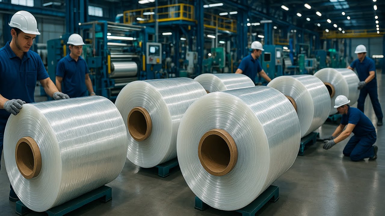 Así se FABRICA el STRETCH FILM: el PLÁSTICO SECRETO que mueve al MUNDO