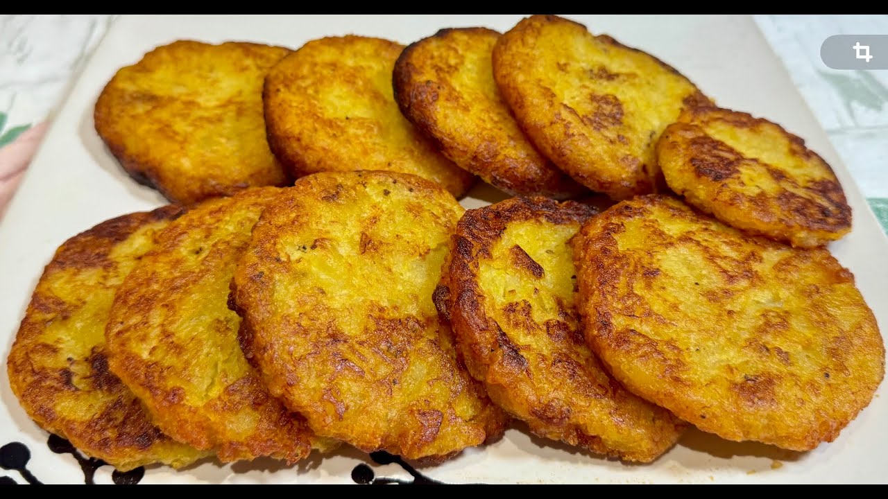TORTITAS DE PLATANO! DELICIOSAS Y FACILES.
