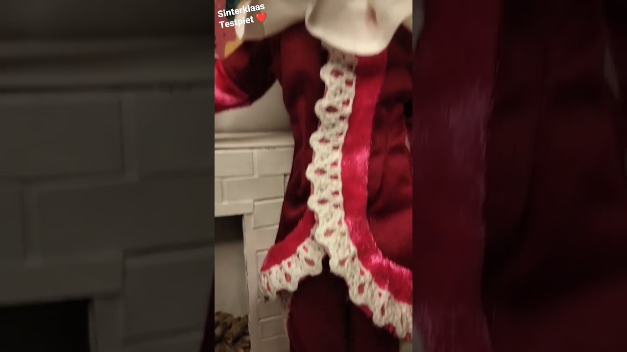 Sinterklaas Testpiet Doll ❤️☃️