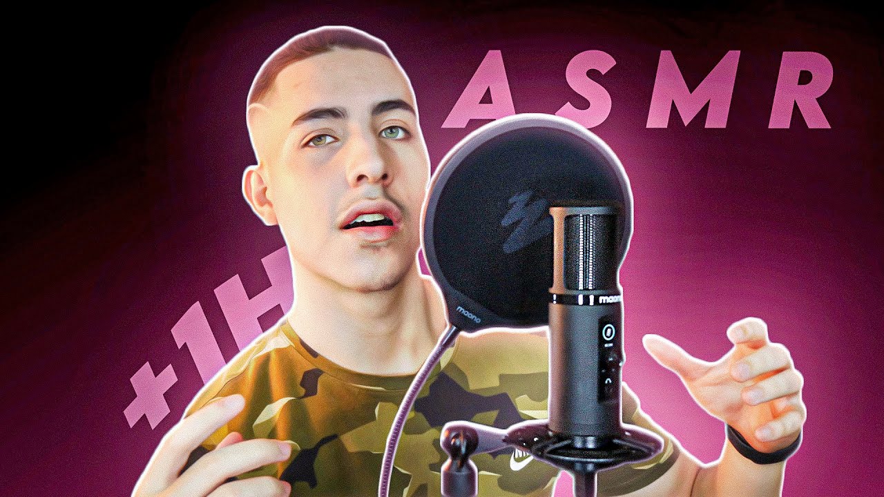 ASMR 1 HORA DE SONS DE BOCA COM *ECO* NO MICROFONE NOVO! + RESULTADO DO SORTEIO