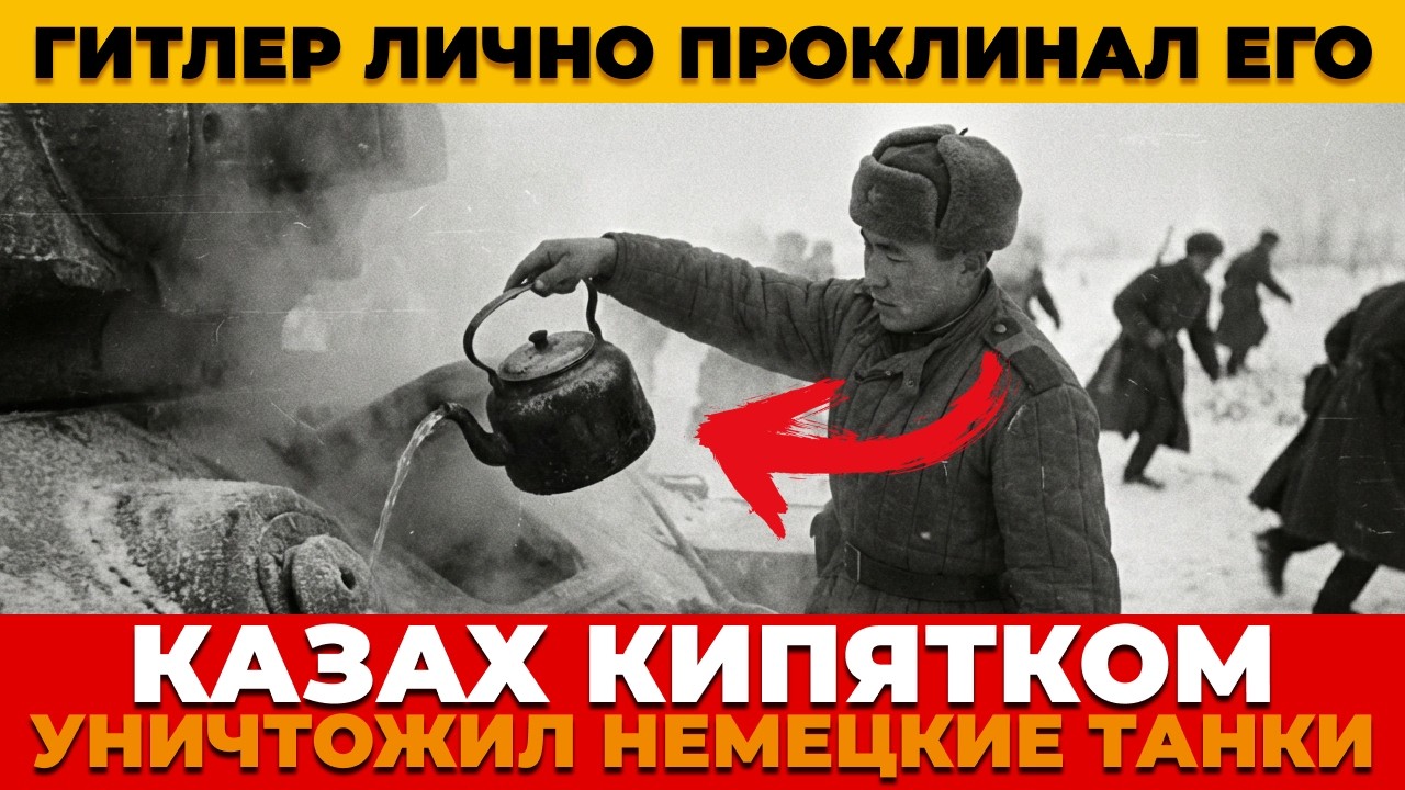 ОДИН КАЗАХ уничтожил ТАНК КИПЯТКОМ. В СССР эта история была запрещена 75 лет!