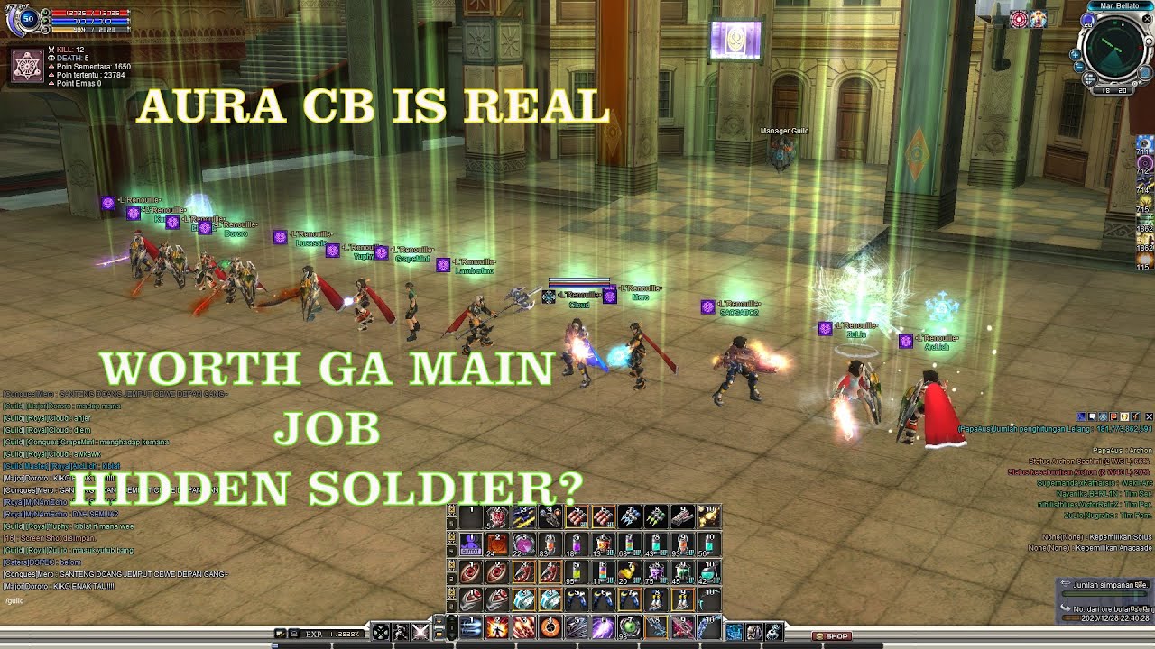 SEGREGET APA SIH? HIDDEN SOLDIER + AURA CB??