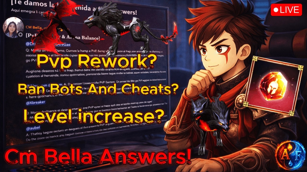 Drakensang Online - CM Bella responde a la comunidad - Actualizacion del PvP? - Ban a cheats y bots?
