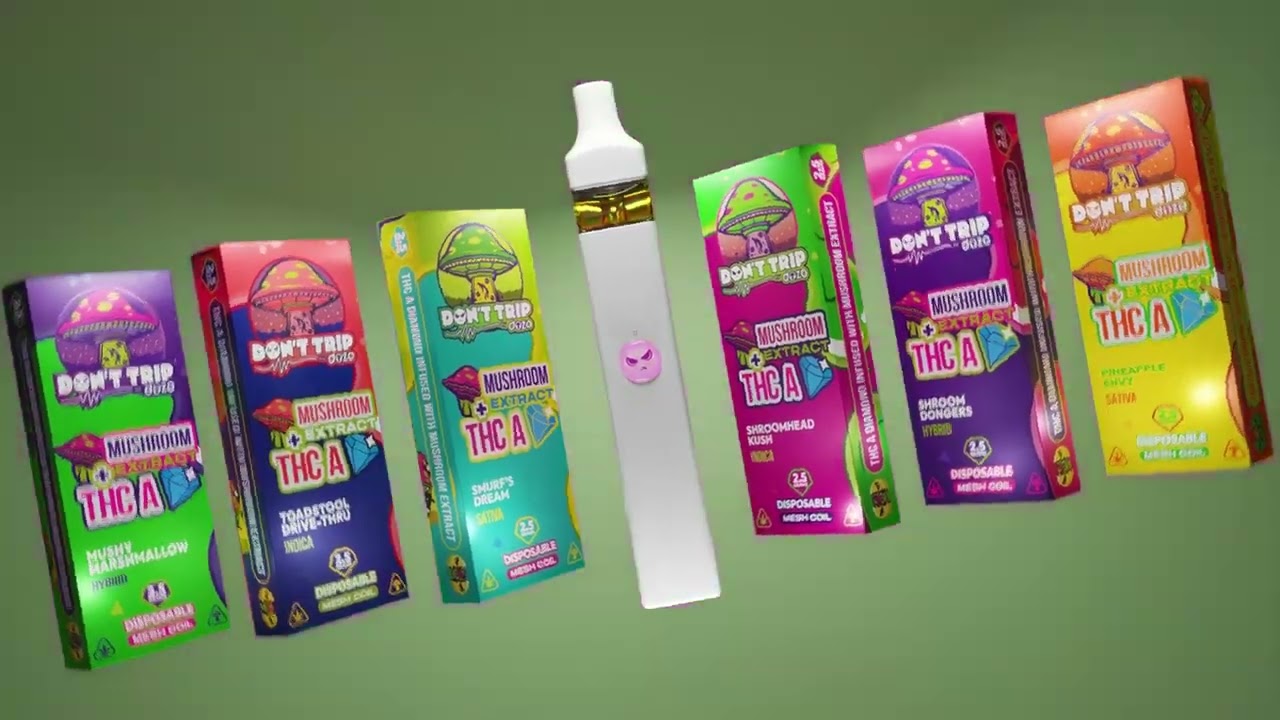MUSHROOM EXTRACT + THCA A DIAMONDS VAPES: Next-Level Vaping Unveiled