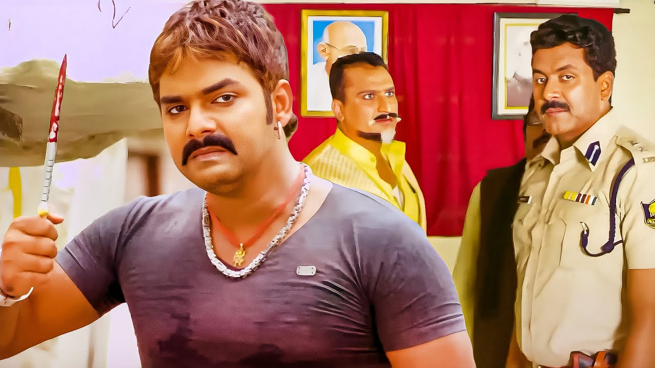 तू लोग के आखरी दिन आ गईल दरोगा | Pawan Singh, Sushil Singh Blockbuster Action Movie Scene