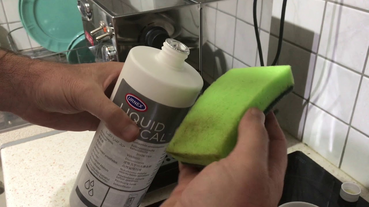 How to descale your espresso machine with Urnex Dezcal