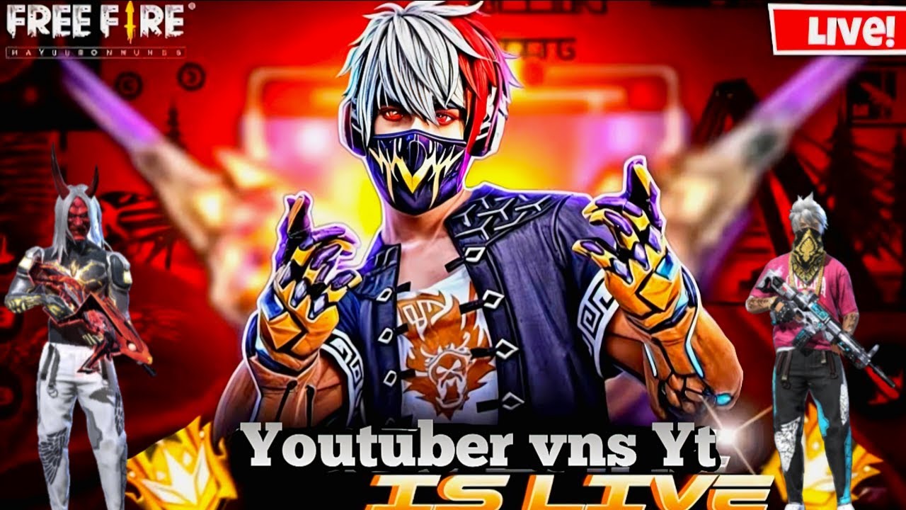 Youtuber Vns Yt is Live 🤩 Diamond Giveways #freefire #shortsfeed #short #livegiveways #live
