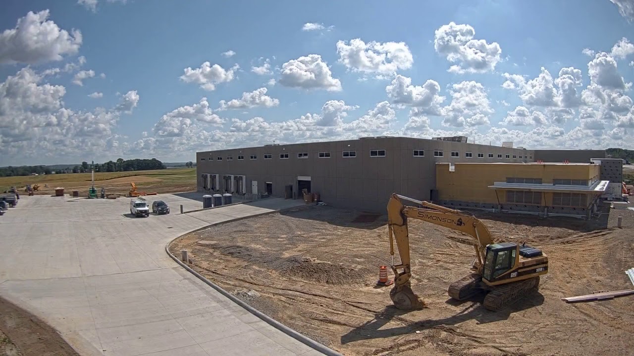 Our New Ashland Facility's Contruction Timelapse | SJE Inc.
