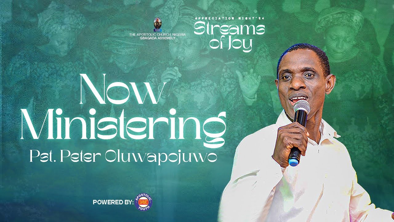 Pastor Peter Oluwapojuwo live at TACN Gbagada Assembly Appreciation Night 2024 | December 2024