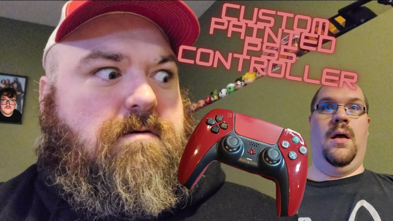 Custom Painted PlayStation 5 Controller Walkthrough / Tutorial (DIY)