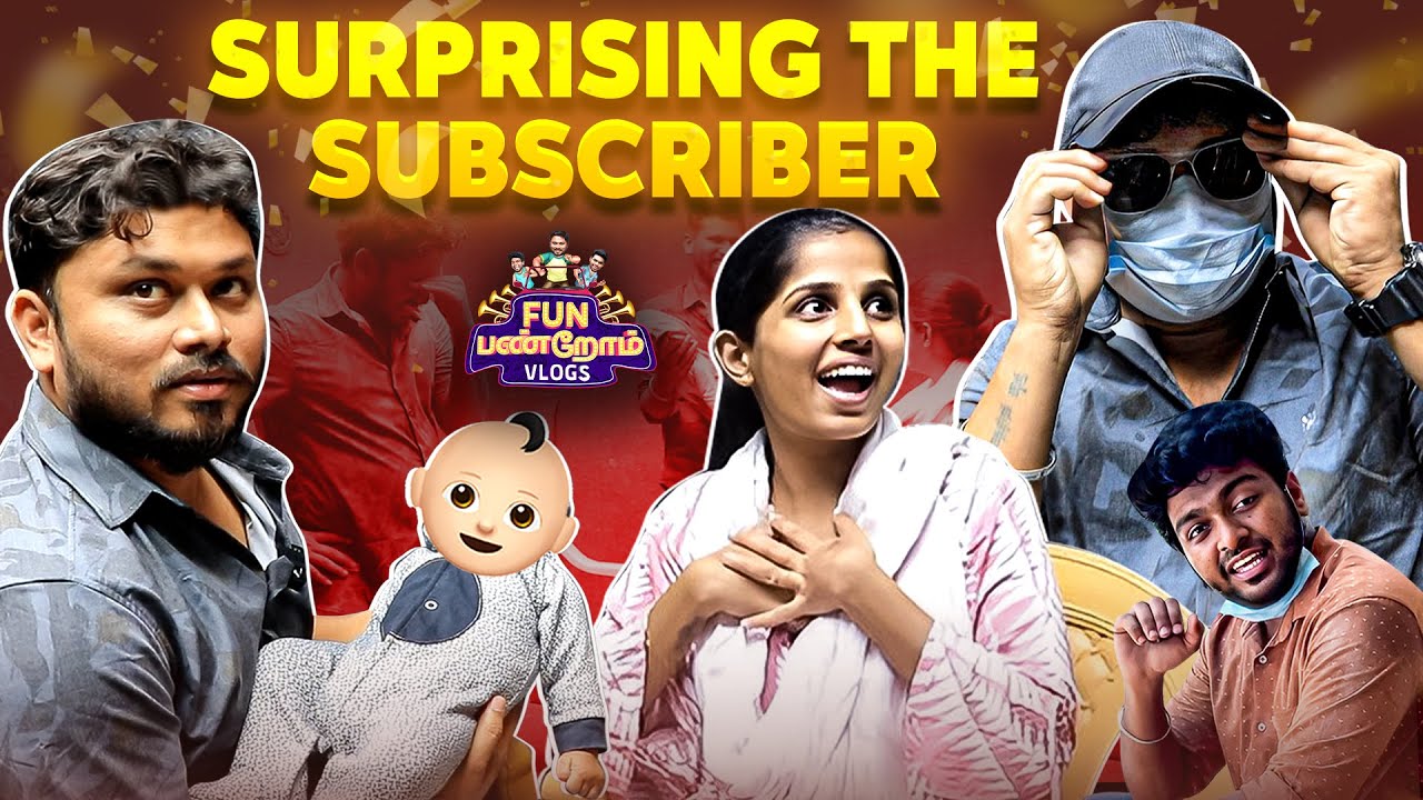 Surprising The Subscriber | 6 Years Of Fun Panrom😍😍 | Fun Panrom Vlogs | Blacksheep