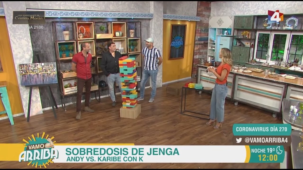 Vamo Arriba - Sobredosis de Jenga: Karibe con K vs. Andy