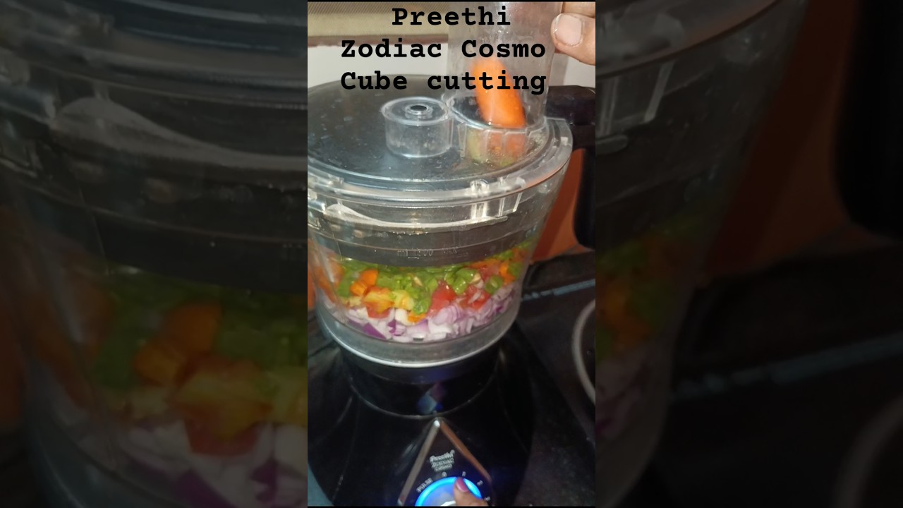 Preethi Zodiac Cosmo Mixer Grinder Cube Cutting #Preethi mixer grinder Review