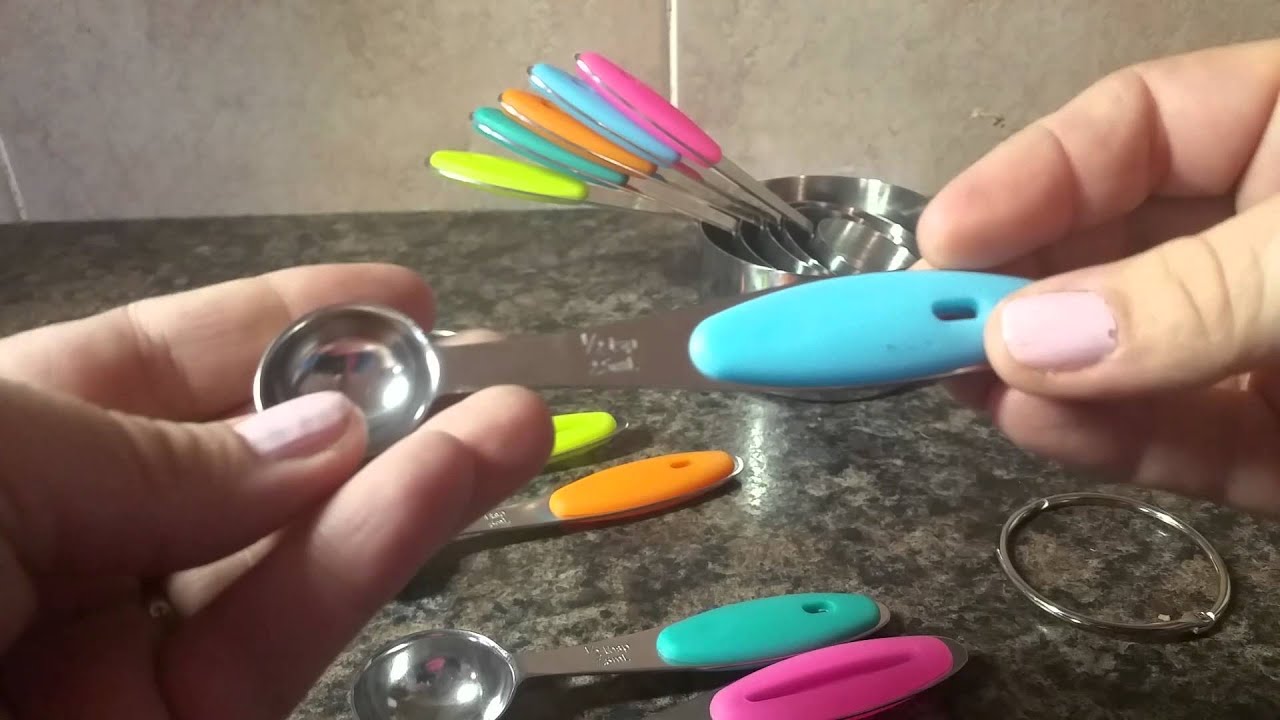 Accmor 10-Piece Stainless Steel Measuring Spoons/Cups Set