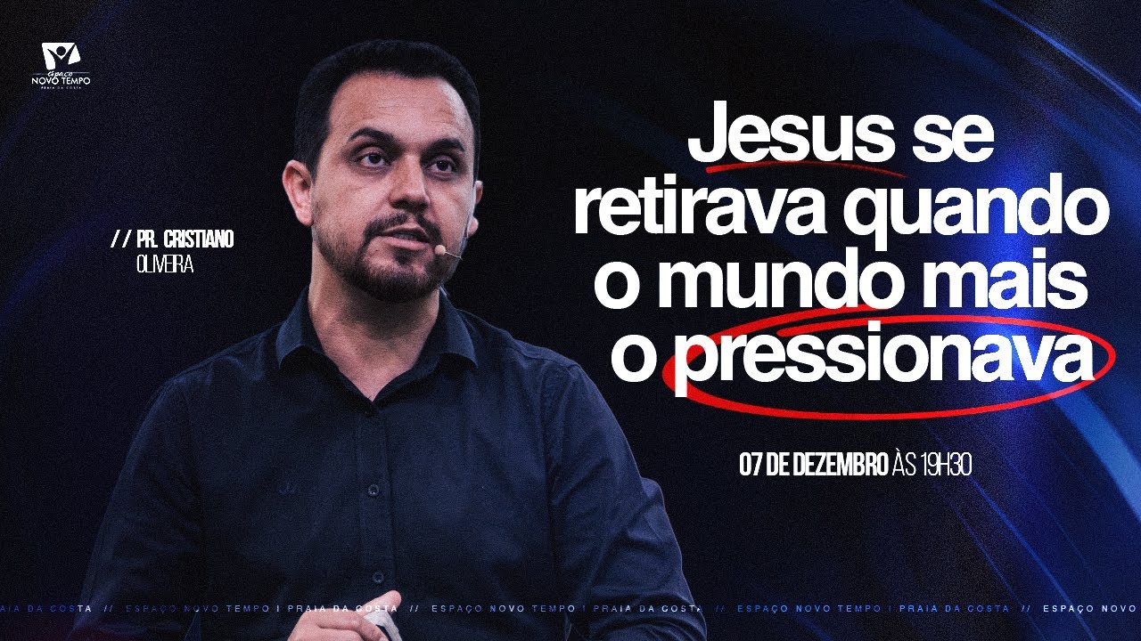 Culto ao Vivo | O silêncio que prepara | Pr. Cristiano Oliveira | 07/12/2025