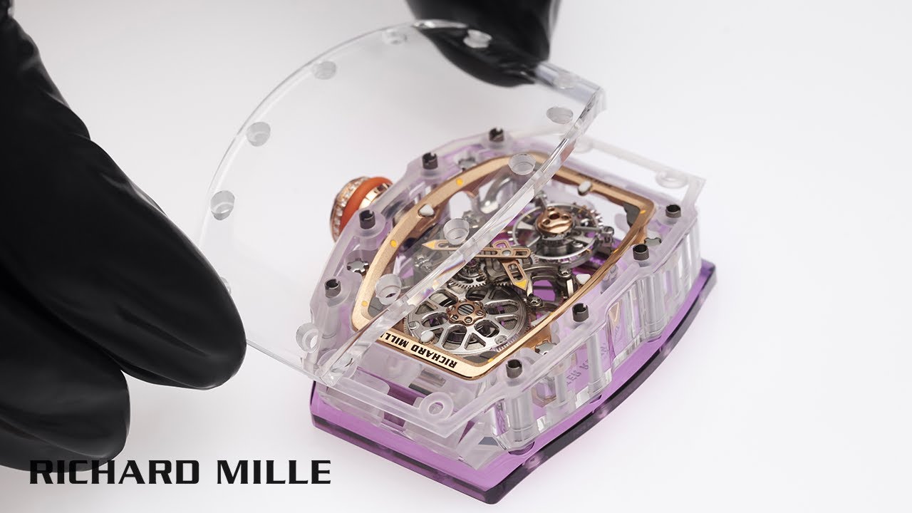 Savoir-faire RM 75-01 Flying Tourbillon Sapphire — RICHARD MILLE