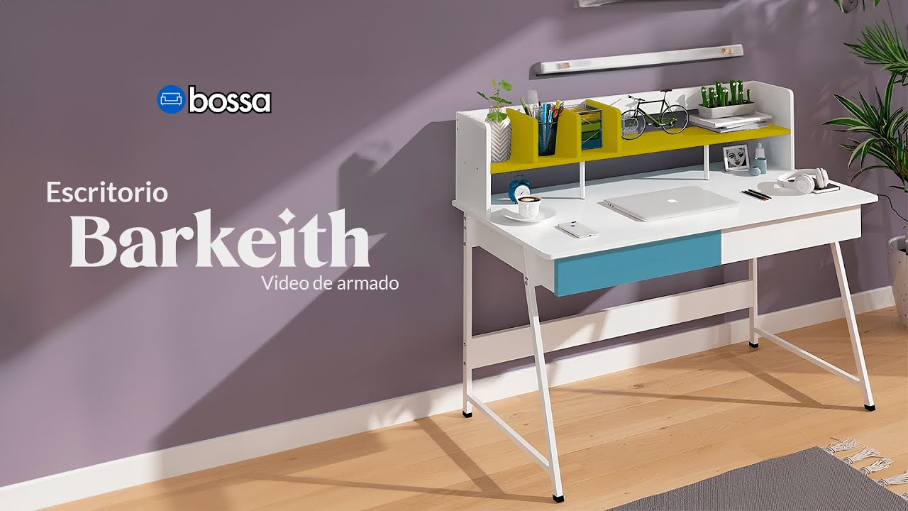 Proceso de armado de Escritorio Bossa Barkeith