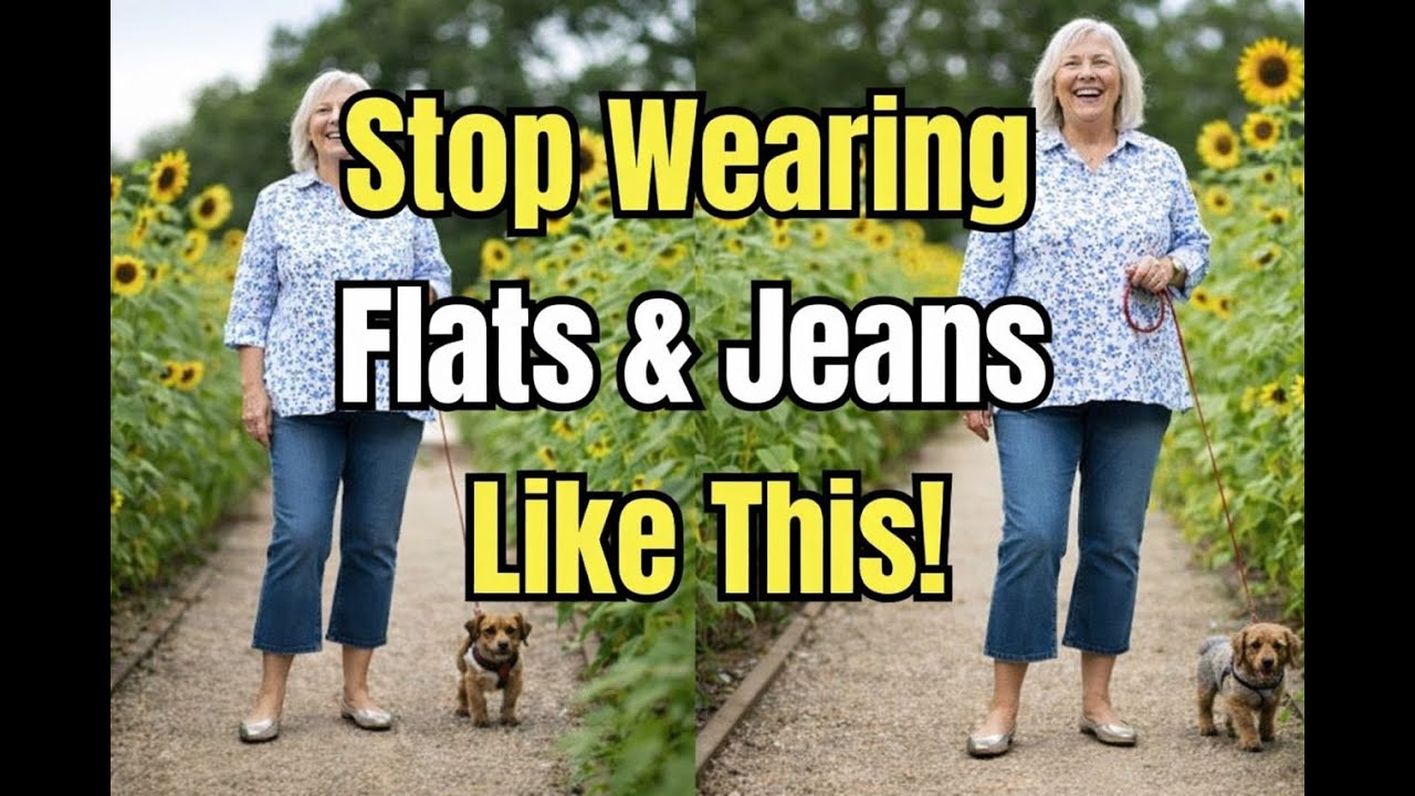 7 GENIUS Flat Shoes & Jean's Styling Hacks to Look 10x More EXPENSIVE Over 50