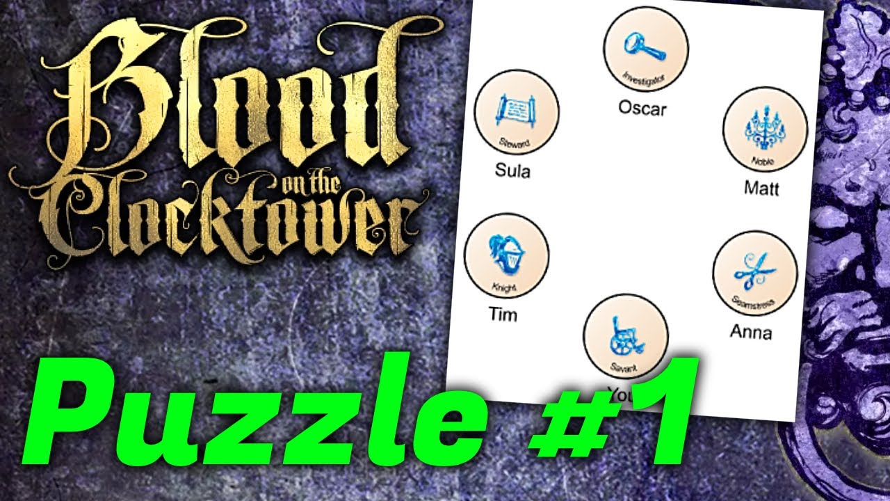 Blood on the Clocktower Puzzle #1