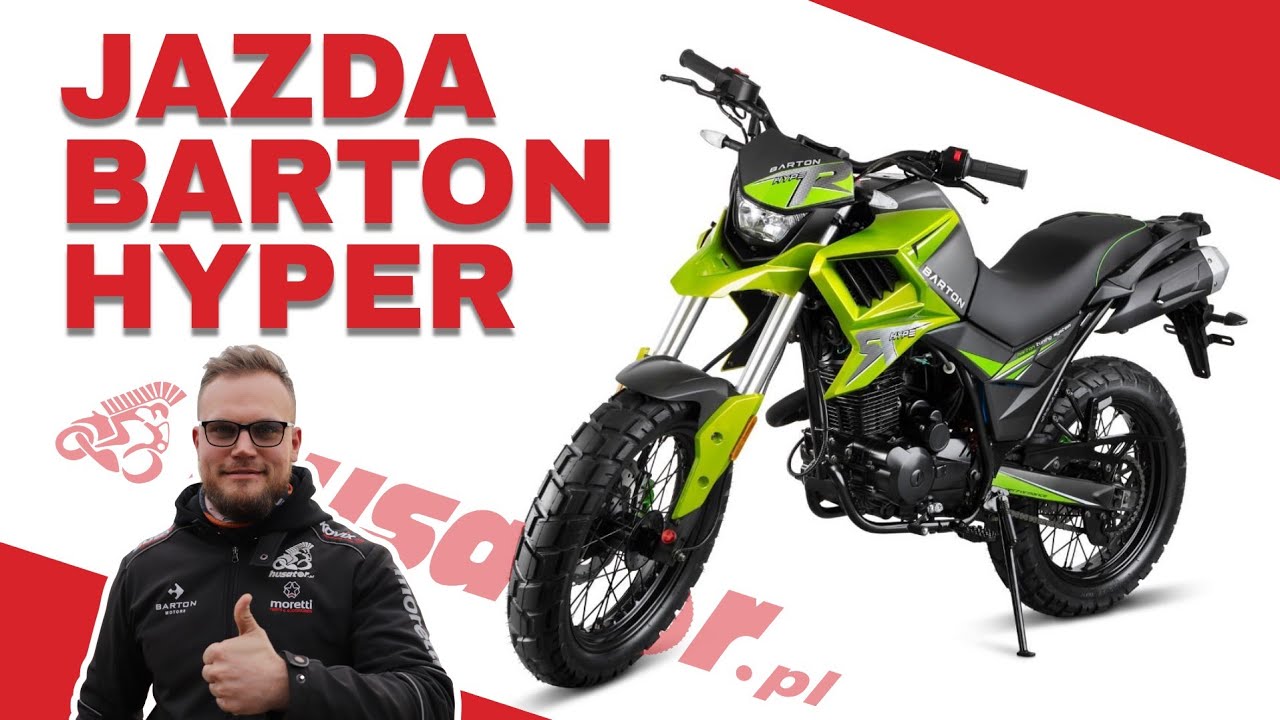 Jak jeździ nowy Barton Hyper 125 Euro 5