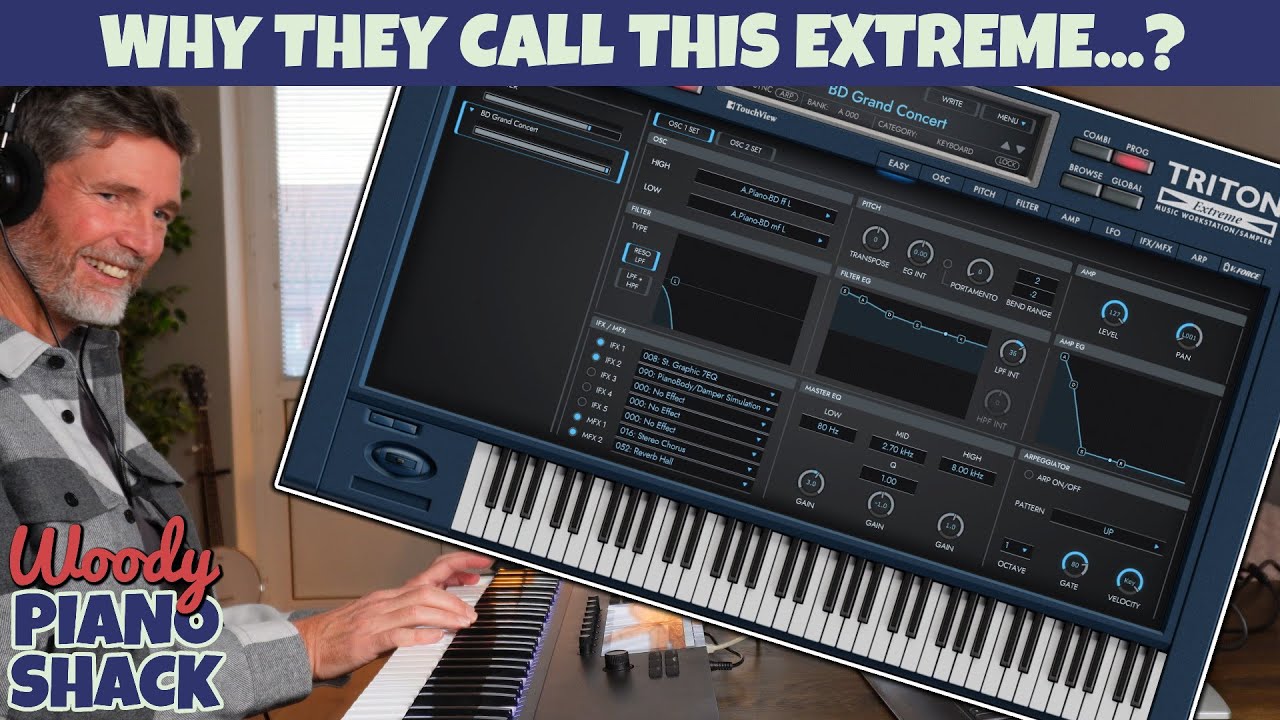 KORG TRITON EXTREME - EXTREMELY GOOD SOUNDS??