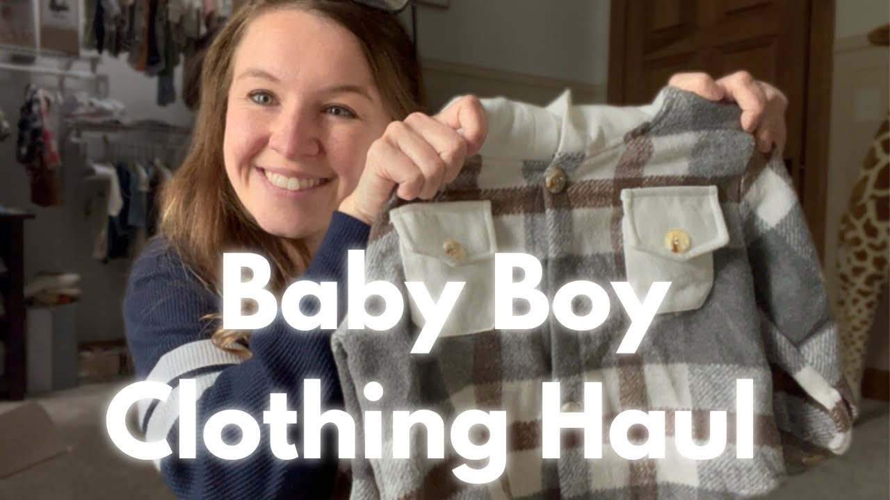 Little Boy Clothing Haul | 6-12 months | T.J. Maxx & Flea Market Sales