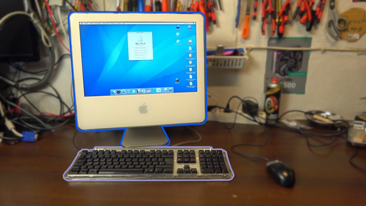 Restauration eines Apple iMac G5 von ~2004 | Ja, wieder PowerPC