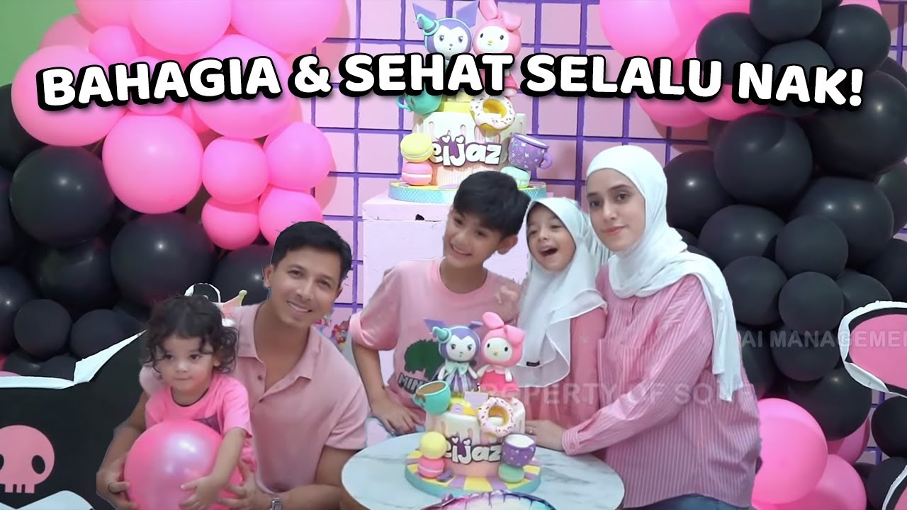 HAPPY BIRTHDAY QUEEN EIJAZ SLOFA! KESAYANGAN MOMMY & DADDY!!