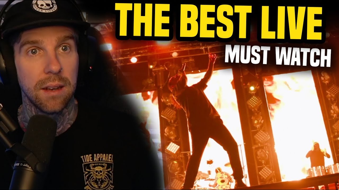 Falling In Reverse - "Watch The World Burn LIVE" | RichoPOV Reacts