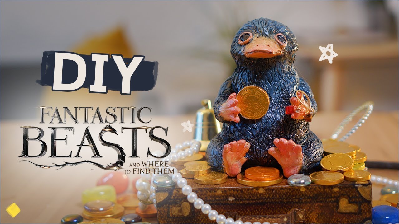 Niffler ทำน้องตุ่นจาก Fantastic beasts