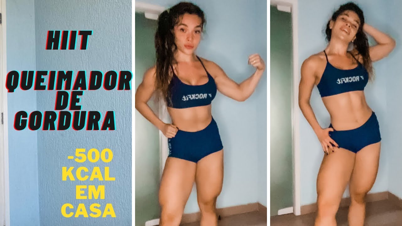 HIIT EM CASA PARA PERDER 500 calorias